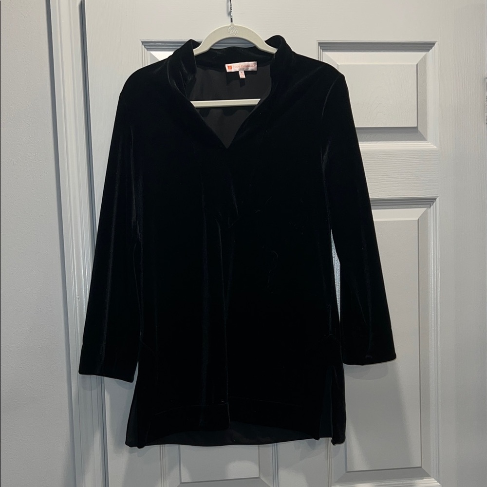 Black Velvet Women's Tunic